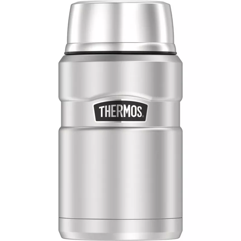 THERMOS STAINLESS KING recipiente isotérmico a vácuo para alimentos, 0,71 L, preto mate 4001.233.071