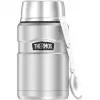 THERMOS STAINLESS KING recipiente isotérmico a vácuo para alimentos, 0,71 L, preto mate 4001.233.071