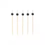 Espetadas para finger food PAPSTAR Black Pearl, 125 mm, bambu, 200 unid. 11300