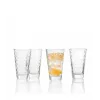Conjunto de copos Esmeyer Leonardo OPTIC, 300 ml, decoração em relevo interior, cónico, altura 130 mm, 6 unid. 410-749