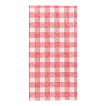 Guardanapos de bistrô PAPSTAR Royal Collection Vichy-Karo, tissue, dobra 1/8, 4 folhas, 400 x 400 mm, guardanapo individual 37380