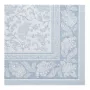 Guardanapo PAPSTAR ROYAL Collection Ornaments, azul-ártico, 400 x 400 mm, 4 folhas, dobra 1/4, 1 unid. 37023