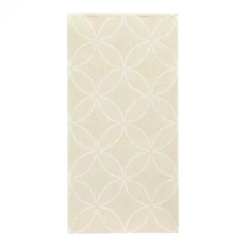Guardanapos de bistrô PAPSTAR ROYAL Collection Circle Flowers, tissue, dobra 1/8, 4 folhas, 400 x 400 mm, 50 unid. 37376