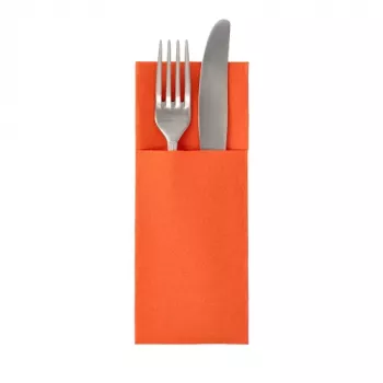 Bolsa para guardanapos PAPSTAR ROYAL Collection em nectarina, tissue premium semelhante a tecido, 1 unid. (37329)