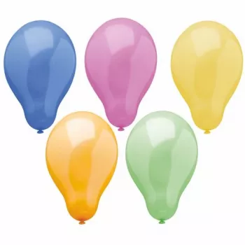 Balões de látex PAPSTAR Trend, cores variadas, diâmetro 250 mm, 1 unid. (81463)