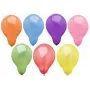 Balões de festa PAPSTAR, diâmetro 290 mm, mistura de cores variadas, adequados para hélio, 1 unid. (84211)
