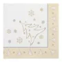 Guardanapos com motivo de Natal PAPSTAR X-Mas Elegance Gold, tissue, 4 folhas, dobra 1/4, 400 x 400 mm, 1 unid. (87104)