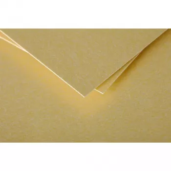 Clairefontaine Pollen A4 dourado 120gsm papel - 25 folhas 4200C