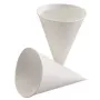 PAPSTAR copo cone de papel de cana-de-açúcar 150 ml, branco, 85 mm de diâmetro, 115 mm de altura (88619)