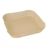 PAPSTAR 100 papel de forno para fritadeira de ar quente 23 x 23 cm (89966)