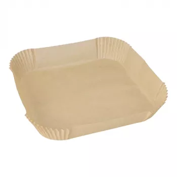 PAPSTAR 100 papel de forno para fritadeira de ar quente 23 x 23 cm (89966)