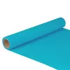 Papstar 82210 rolo de caminho de mesa de papel turquesa, 400 mm x 5 m, retangular