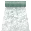 PAPSTAR Sizoflor caminho de mesa/fita decorativa, verde-jade, resistente à água, 75% poliéster 25% poliamida 37061
