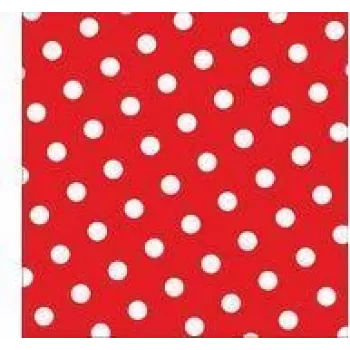PAPSTAR guardanapos de papel Dots, 330 x 330 mm, vermelho, 3 camadas, dobra 1/4, 20 unid. 82756
