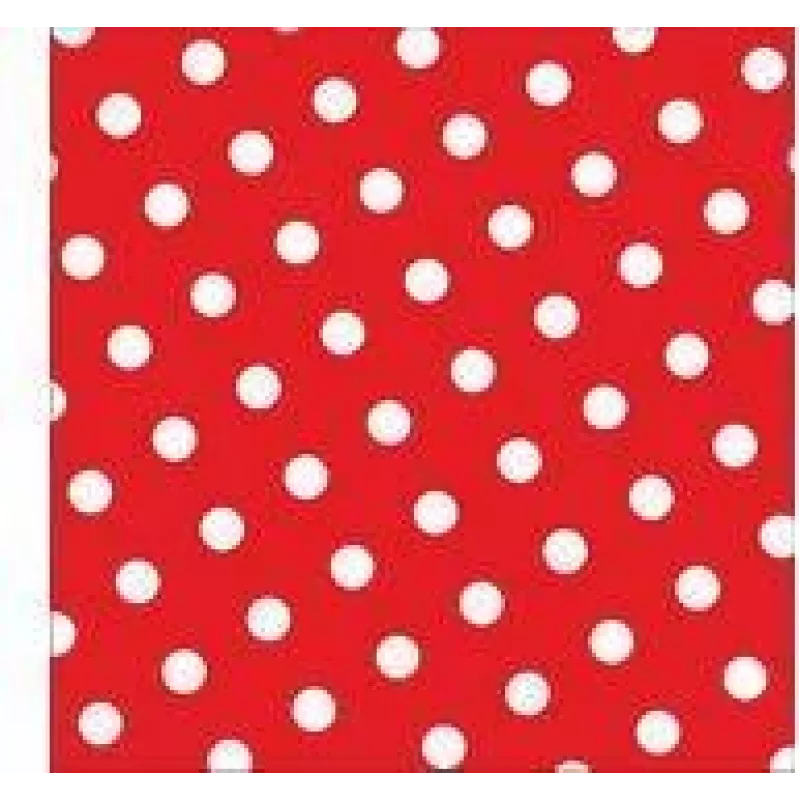 PAPSTAR guardanapos de papel Dots, 330 x 330 mm, vermelho, 3 camadas, dobra 1/4, 20 unid. 82756