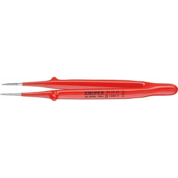 KNIPEX 92 27 62 pinça de precisão VDE, ponta extrafina, 150 mm, isolada 1000V