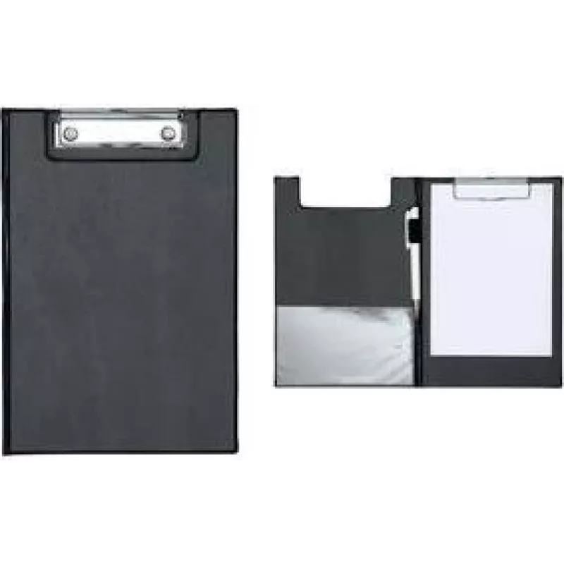 MAUL pasta com prancheta e revestimento de película PVC, DIN A5, preta 2339390