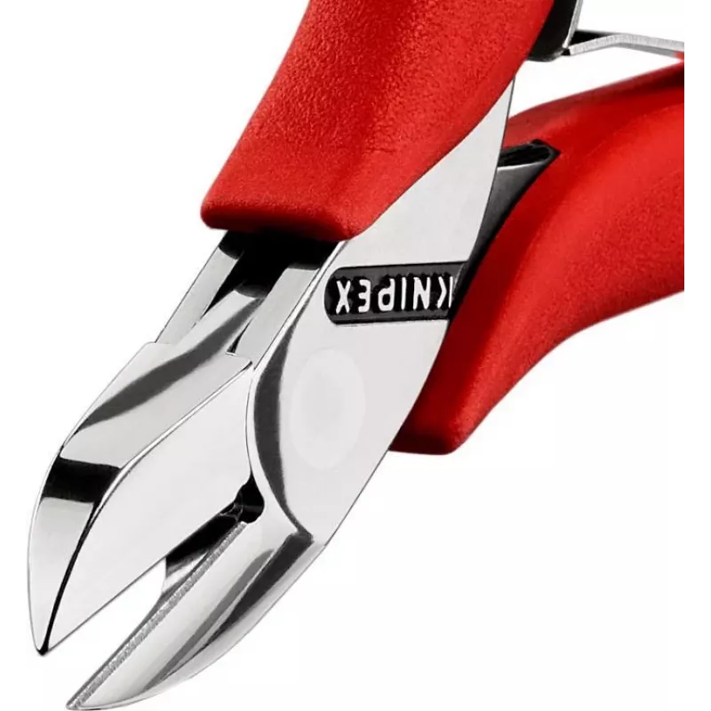 Alicate de corte KNIPEX 77 01 115 Electronic Super Knips®, isolado VDE, 115 mm