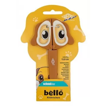 Tesoura de artesanato WEDO BELLO, ponta redonda, 130 mm, para destros, aço inoxidável, Softgrip, 1 unid. 736 004