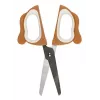 Tesoura de artesanato WEDO BELLO, ponta redonda, 130 mm, para destros, aço inoxidável, Softgrip, 1 unid. 736 004