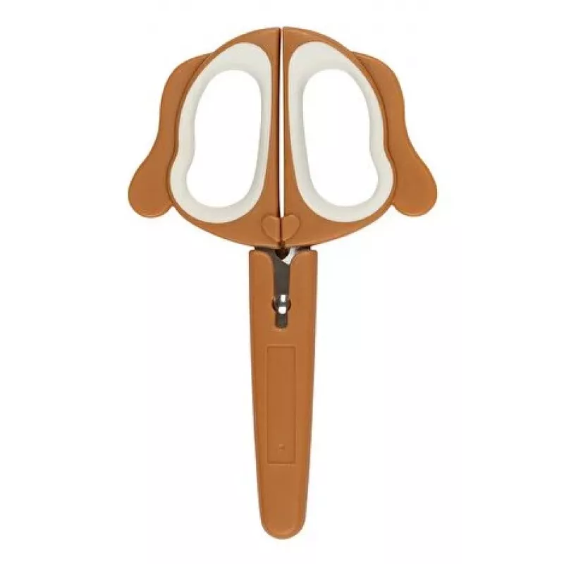 Tesoura de artesanato WEDO BELLO, ponta redonda, 130 mm, para destros, aço inoxidável, Softgrip, 1 unid. 736 004