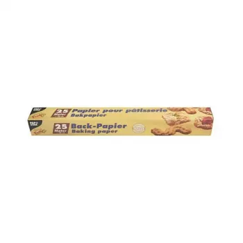 Papstar 14152 rolo de papel vegetal, 38 cm x 25 m, castanho