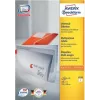 Avery 6135 etiquetas de papel branco adesivas permanentes A4 210 x 148 mm 200 etiquetas