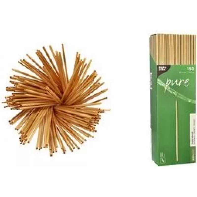 PAPSTAR palhinhas de cana natural pure, 230 mm, 4 mm de diâmetro, 250 unid. (88244)