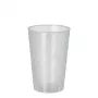 PAPSTAR copo reutilizável, 0,25 L, transparente, pack de 40, diâmetro 70 mm, altura 105 mm, apto para máquina de lavar loiça (89820)