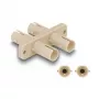 PAPSTAR tampa para recipiente de alimentos, 90 mm, CPLA, branco, 50 unid. (87935)