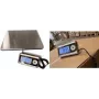 Little Balance LB 8371 Pro e-200 balança de encomendas digital, capacidade 200 kg, legibilidade 50 g, plataforma de aço inoxidável, ecrã LCD separado