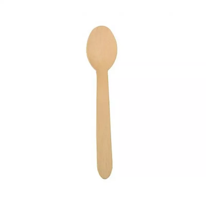PAPSTAR colheres de madeira pure, 157 mm, madeira de bétula, natural claro, 500 unid., biodegradável 86941