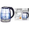 Little Balance LB 8520 chaleira elétrica de vidro 1,8L 2200W vidro borossilicato com detalhes em aço inoxidável e LED azul