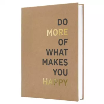 SIGEL Jolie Pure Happiness caderno A5 pautado, capa dura, 176 páginas JN805