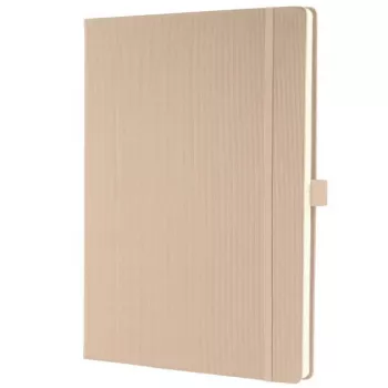 Caderno SIGEL Conceptum A4 pautado bege capa dura 194 páginas CO641