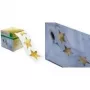 Autocolantes SIGEL estrelas de Natal, impressão dourada, 47 x 47 mm, em rolo (CS112)