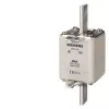 Cartucho de fusível NH SIEMENS, tamanho 3, 200 A, 500 V AC/440 V DC, gG, indicador frontal, corpo de cerâmica, contactos de cobre prateados 3NA3340