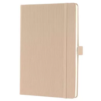 Caderno SIGEL Conceptum A5 pautado bege – 194 páginas, capa dura Softwave CO651