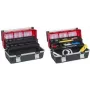 allit McPlus Alu C 22 mala de ferramentas, polipropileno, vermelho/preto, 2 bandejas cantilever 457021