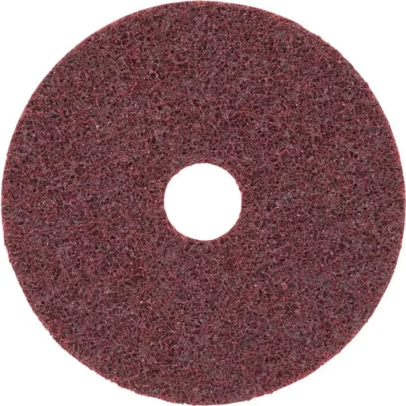 3M Scotch-Brite disco de não-tecido para superfícies 125 mm Very Fine óxido de alumínio fixação por velcro azul (65336)