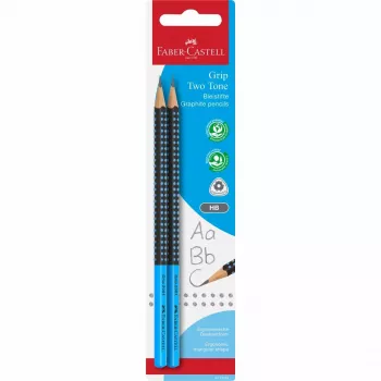 Faber-Castell GRIP 2001 TWO TONE Lapiseira, 2,0 mm, zona Soft-Grip, cartão blister 517093