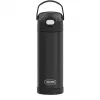 THERMOS FUNTAINER Garrafa térmica, 0,47 L, aço inoxidável, palhinha pop-up, pega retrátil 4115.346.047