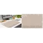 SIGEL H6316 Tapete de secretária em papel de eucalipto natural, 595 x 410 mm (DIN A2), 30 folhas, 80 g/m², colado