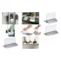 Placa de nome de mesa DURABLE PRESENTER DE LUXE A4 horizontal 105x297 mm transparente 820319