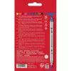 Marcadores de fibra de ponta dupla com glitter FABER-CASTELL, 10 cores diferentes, laváveis, pontas de 3-5 mm e 1 mm 151107