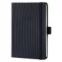 Agenda de bolso SIGEL Conceptum 2025 A6 preta (C2513)