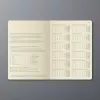 Agenda de bolso SIGEL Conceptum 2025 A6 preta (C2513)