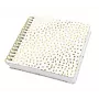 Caderno de espiral SIGEL Jolie Inspire Square Golden Rain A5 quadrado liso 120 g/m² JQ100