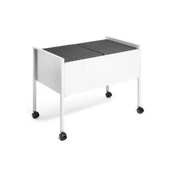 Carrinho de arquivo suspenso DURABLE ECONOMY DUO 100 A4, cinzento-claro 308210