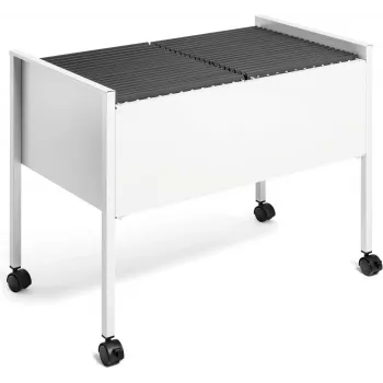 Carrinho de arquivo suspenso DURABLE ECONOMY DUO 100 A4, cinzento-claro 308210